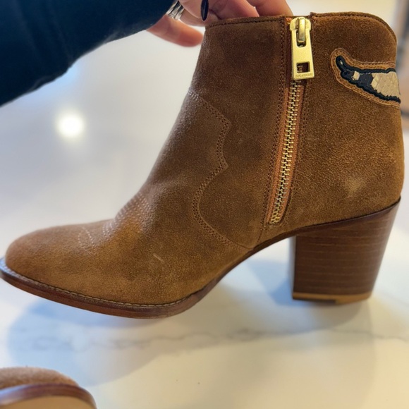 ZADIG & VOLTAIRE
Molly Suède Ankle Boots - Picture 7 of 9